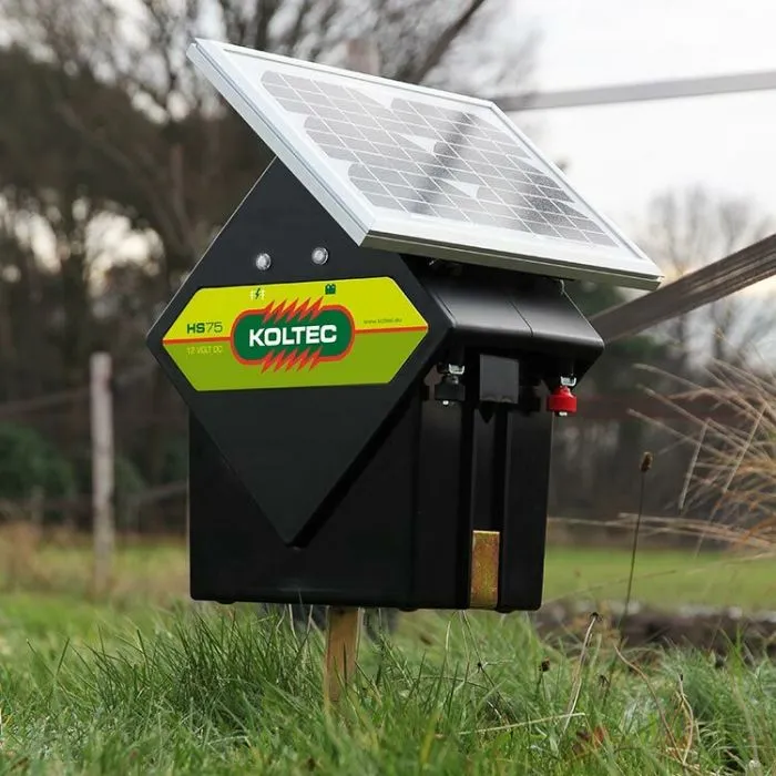 Koltec Solarset HS75 + 5 Watt zonnepaneel