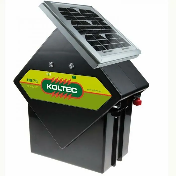 Koltec Solarset HS75 + 5 Watt zonnepaneel